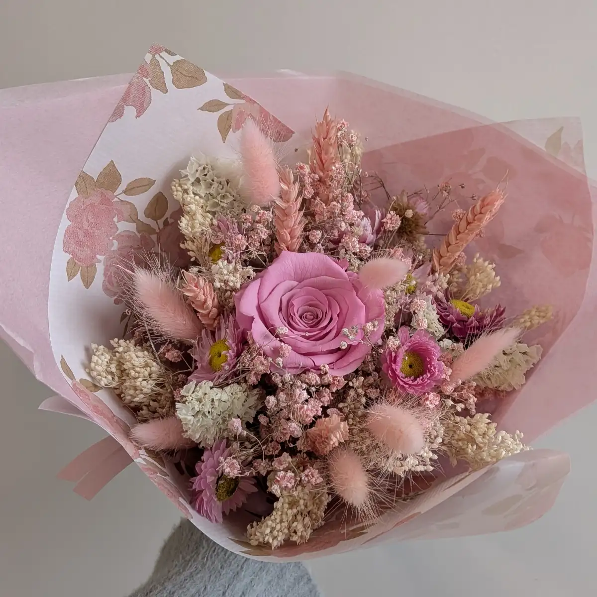 Bouquet fleurs séchées