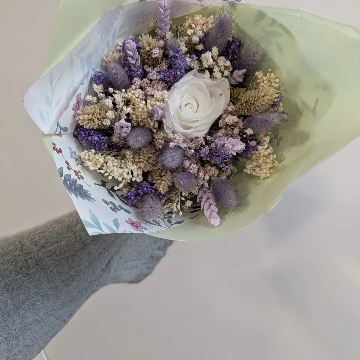 Bouquet fleurs séchées