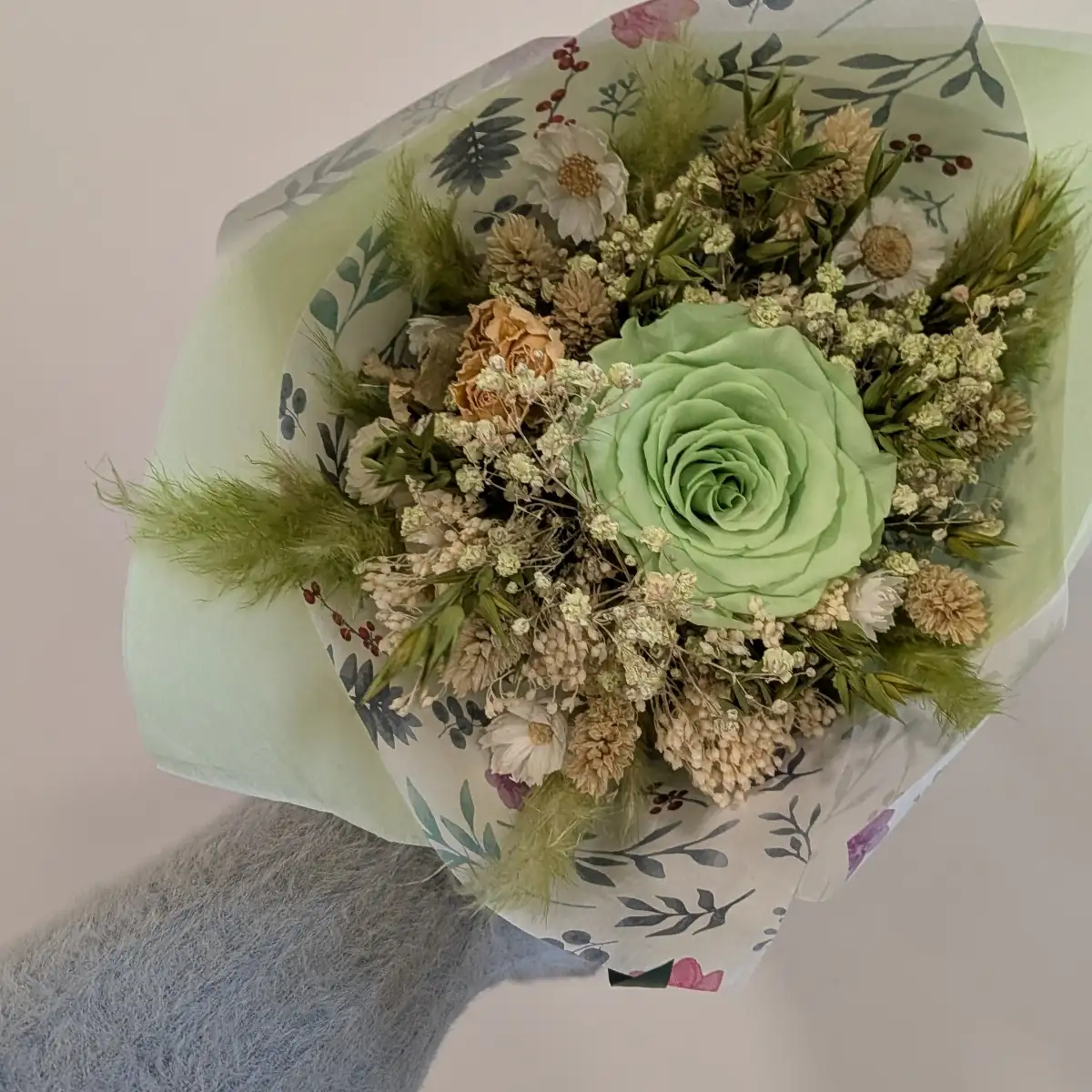 Bouquet fleurs séchées